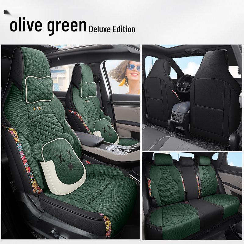 LDJ Sports Seat Cushion for BYD Song PLUS - Fashionable All-Season Cover