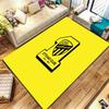 Al-Ittihad FC Carpet Rug for Living Room Bedroom Home Sofa Decoration,Kids play Non-slip Floor Mat