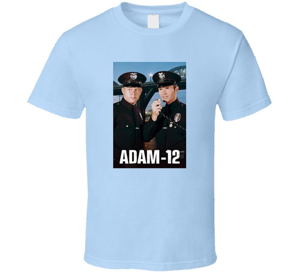 Adam 12 Tv Show Tee 1970s Crime Police Series Fan T Shirt Unisex T-Shirt XXXL
