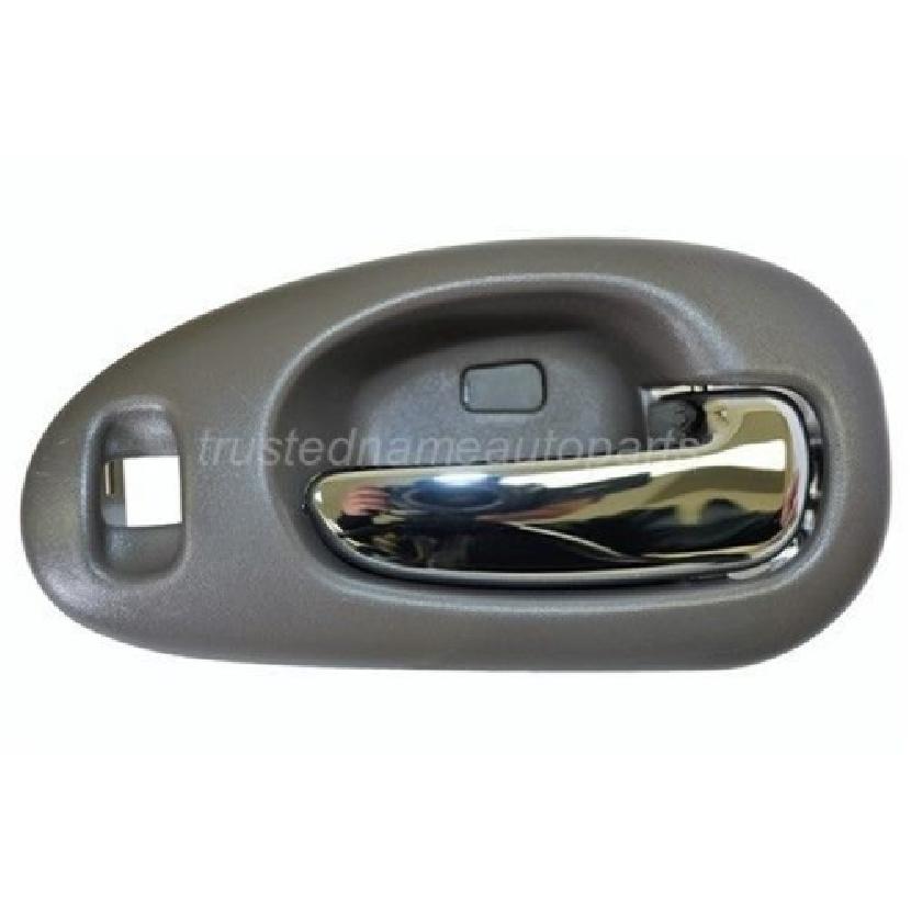 Fits 1999 To 2004 Chrysler 300M Interior Door Handle Front Left Chrome Gray