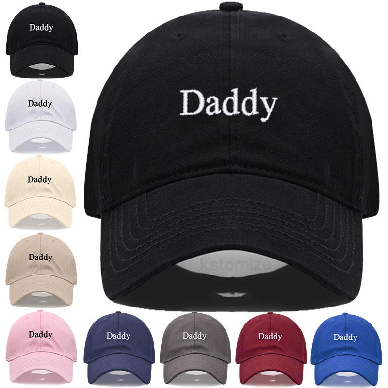 Daddy Embroidered Baseball Cap for Women Men Fashion Adjustable Soft Cotton Dad Hat Unisex Classic Golf Caps