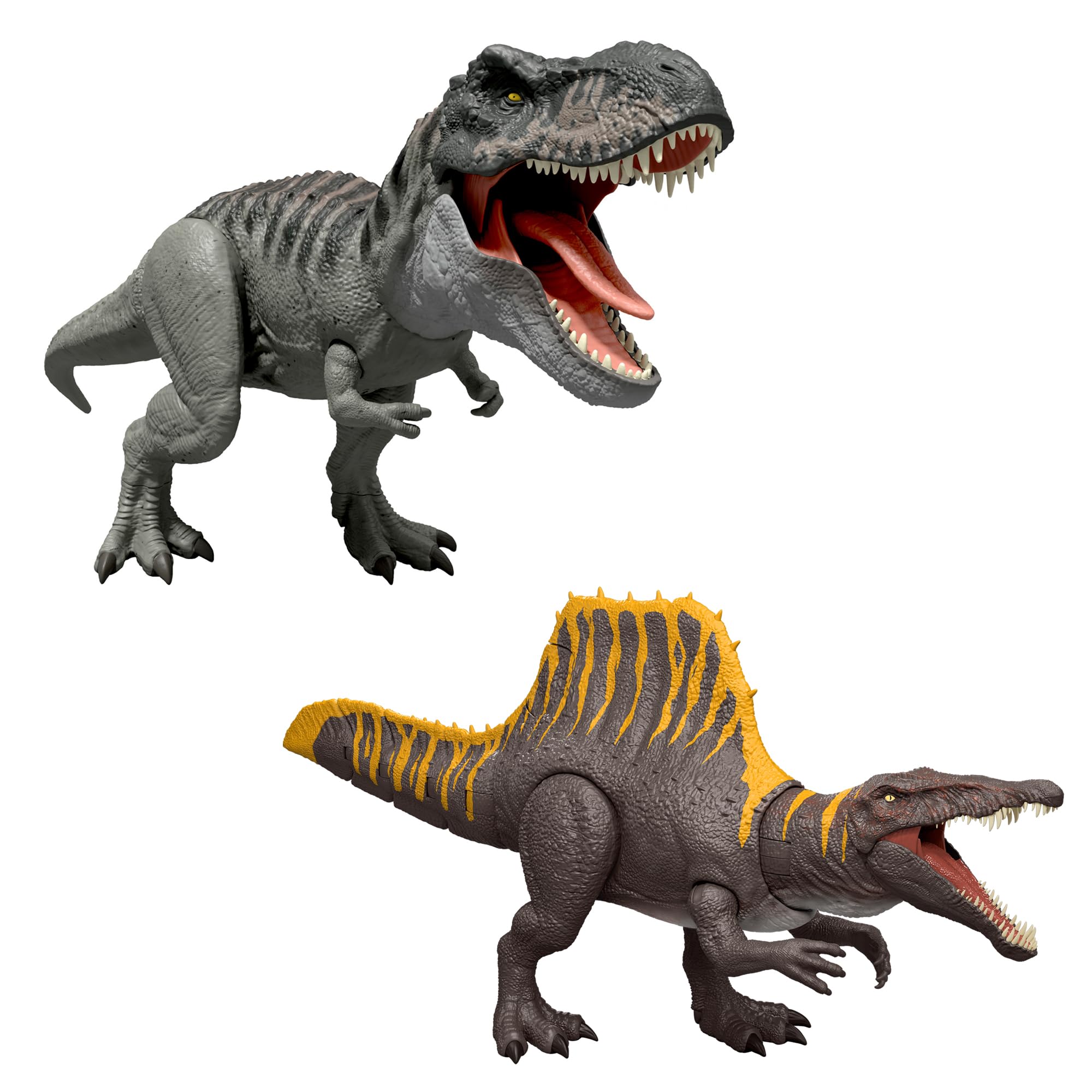 

Mattel Мир Юрского периода Блестящий Рычащий и Ревущий Спинозавр Набор Динозавров Возраст 4 и (МИР ЮРСКОГО ПЕРИОДА) T-Rex 2, Детские фигурки, Игрушки, Вверх,