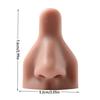 Piercing Tool Human Nose Model Rack Soft Nose Stud Display Stand Silicone Nose Model  Girls Women