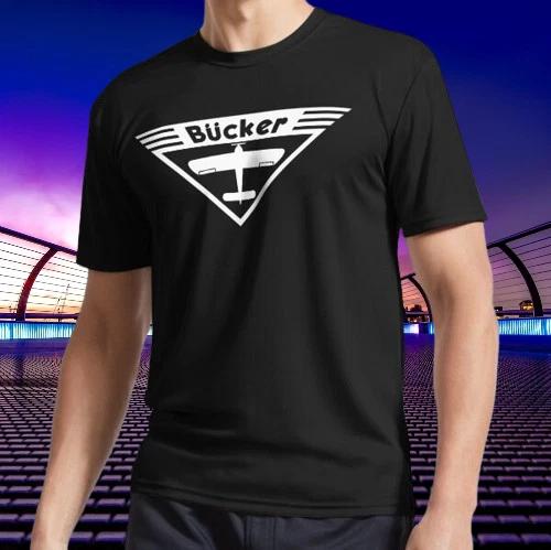 New Shirt Bucker Aircraft Logo T-Shirt Funny American Usa Unisex Size S-5XL