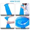10Pcs Portable Nausea Vomit Bag Leak Resistant Vomit Cleaning Bag  Motion Sickness