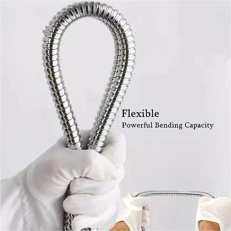 1.5m/2m Shower Head Pipe Shower Hose Bath Hose Garden Hose Stainless Steel Flexible Pipe Plumbing for Bathroom Accessories Tool