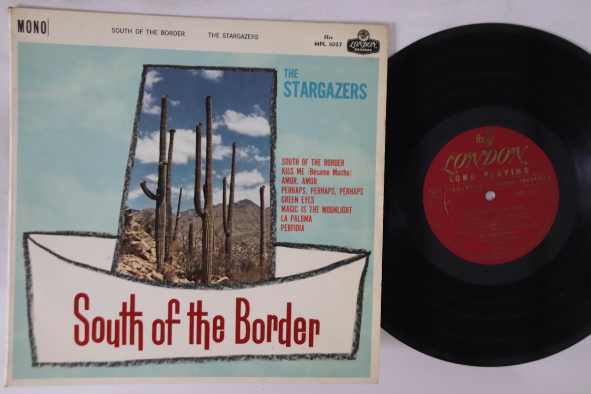 

10inch Record STARGAZERS - Siuth Of The Border MPL1027 LONDON 1961 Japan Rock Used