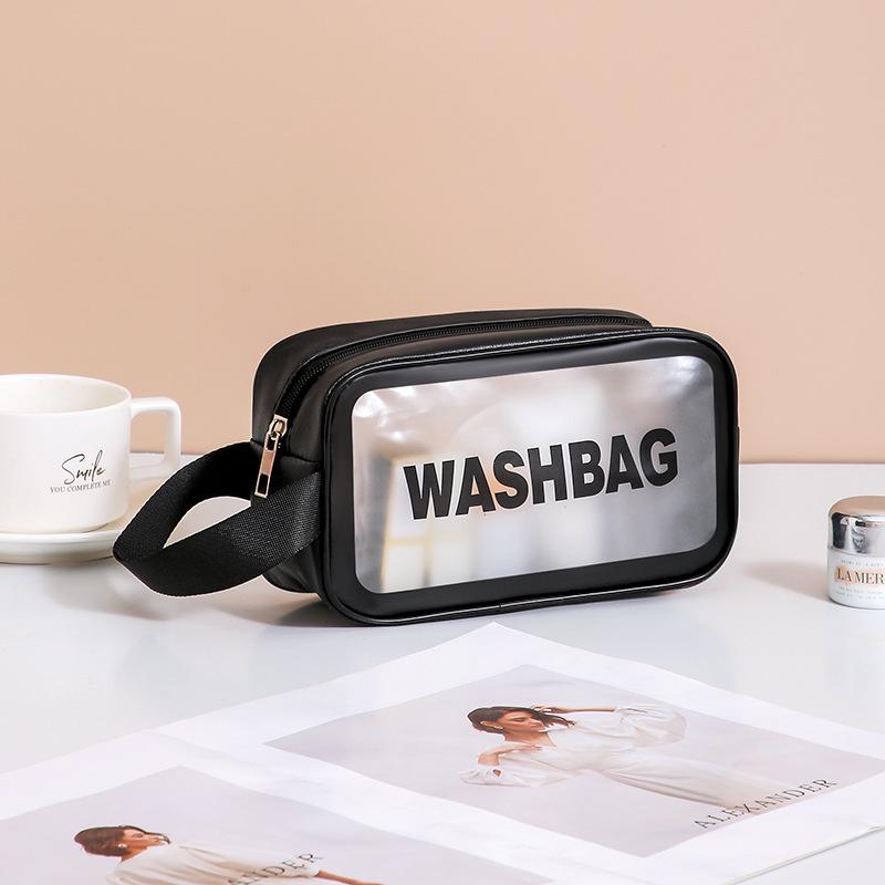 Large Capacity Thickened Portable Toiletry and Cosmetic Bag for Women