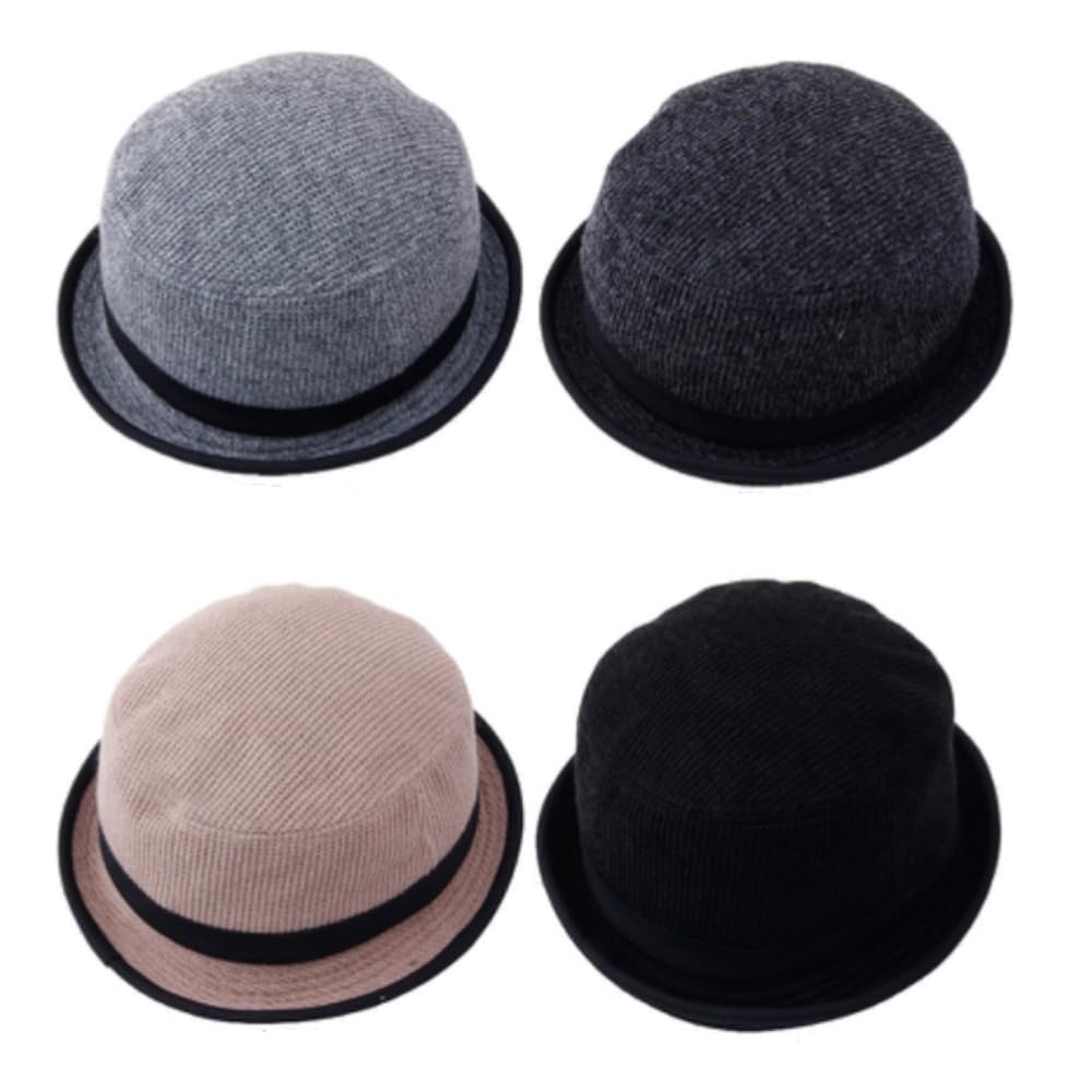 

Melco Большой размер 62 см Порк-пай Ведро Вязаный Сделано в Корее Мужская Двусторонняя Шляпа, Материал, (бежевый) бежевый