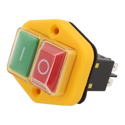 Accidental Activation Prevention Industrial Use Magnetic Pushbutton Switch 18A Pushbutton Switch User-friendly Design