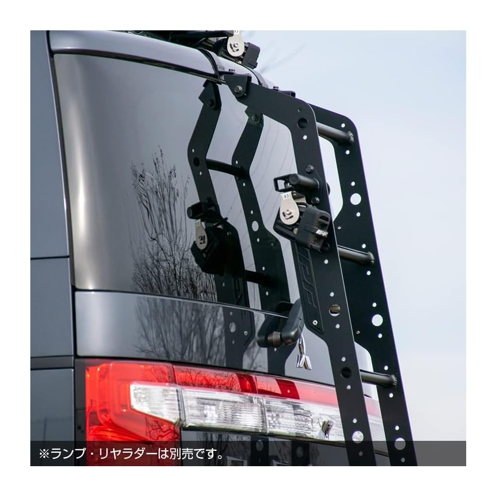 IPF EXP Rear Ladder Lamp Mounting Bracket, Specially Designed, Made in Japan, EXL-01P, Satin Black