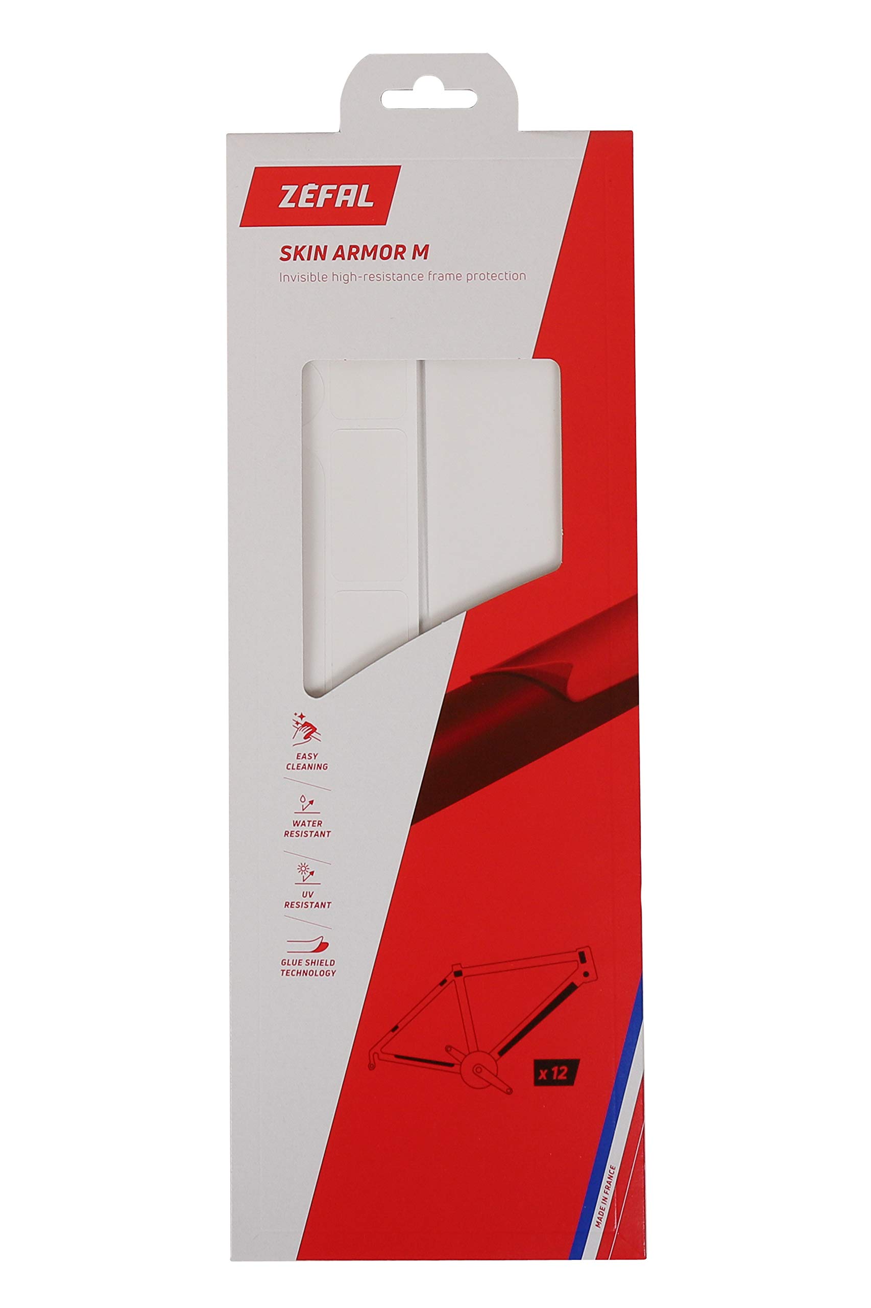 

Zefal Bicycle Frame Protector SKIN ARMOR 2600 Clear, Medium,