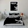 White dragonfly, Linkin Park. Bedding sets Duvet cover sets Duvet covers Pillowcases(1 * Duvet Cover 2 * Pillowcases without duvet insert)