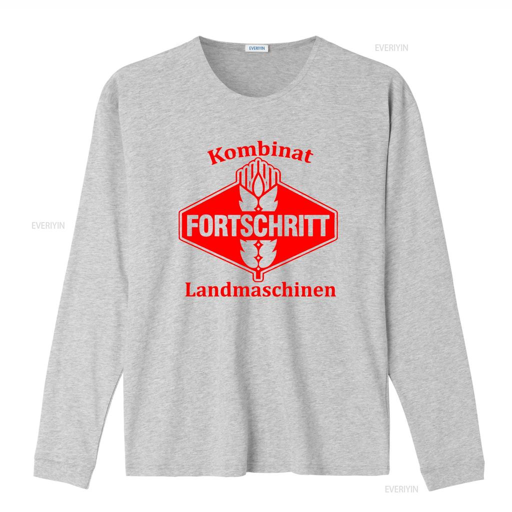 Fortschritt Kombinat Landmaschinen Red Print T Shirt Unique Design For Vintage Machinery Enthusiasts Vintage Washed Fashion