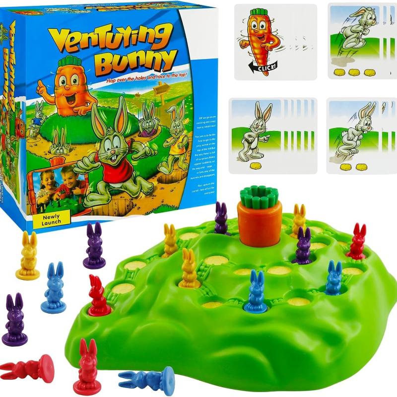 Children s Games from 4 Years, Card Game for 2 to 4 Players, Board Game for Children and Adults, Funny and Exciting Competition Game of the Family зелёный