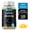 Capsule cu extract de coajă de psyllium, conținând enzime digestive, amestec probiotic, formulă potentă, potrivite pentru adulți.