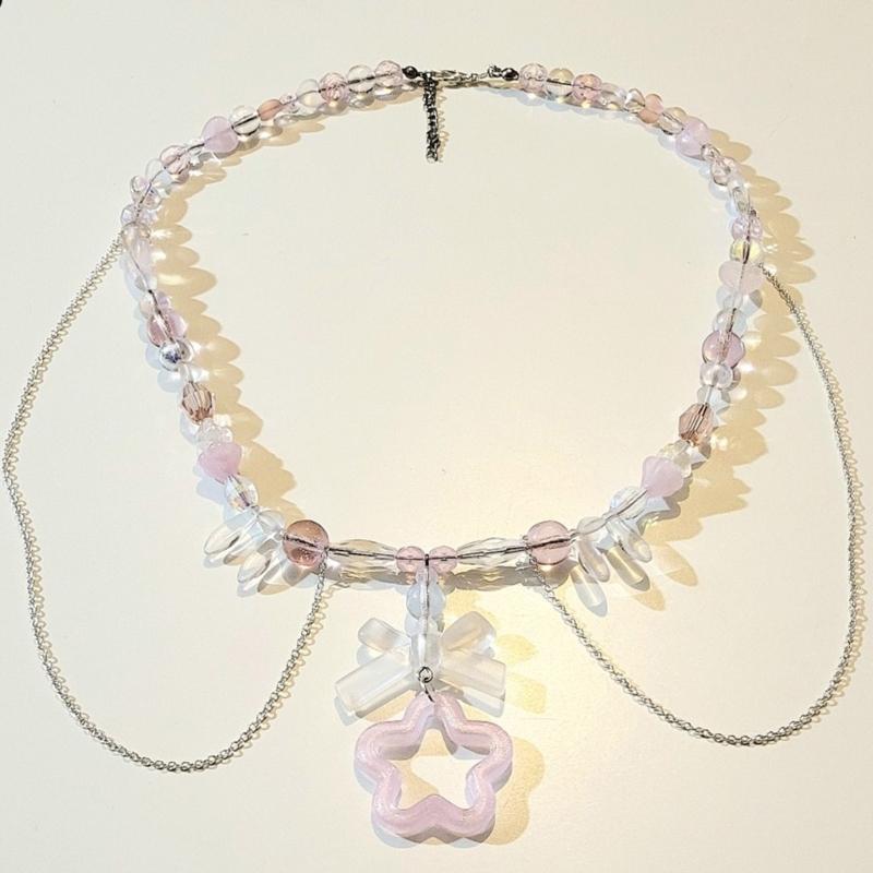 Colorful Star Pendants DIY Necklace Bracelet Earrings Setting Pendant for Jewelry Making Findings Vanlentines Gift