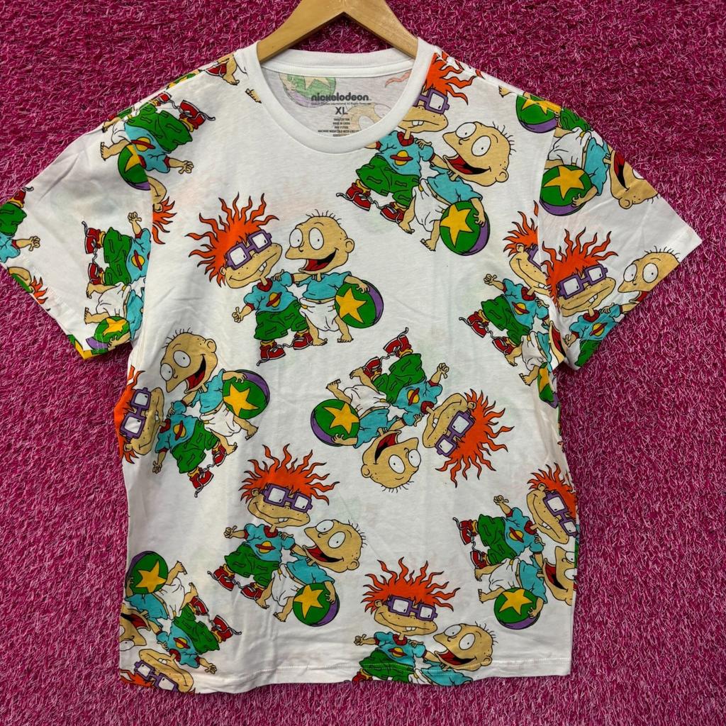 Nickelodeon Tommy and Chucky Rugrats All Over Tshirt
