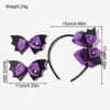 3 STÜCKE Neue Niedliche Halloween Cartoon Schleife Lieblich Mädchen Haarband Haarnadeln Kinder Kopfschmuck Haarklammer Haarspangen Haaraccessoires Geschenk
