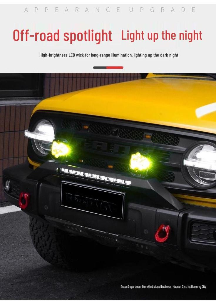 Tank 300 Front Bumper LED Spotlight Bracket Bull Bar Guard