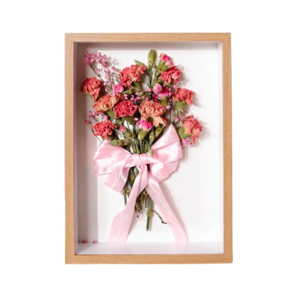 Density Board & Acrylic Shadow Box Frame HD Glass Framed Picture Frame Flower Pressing