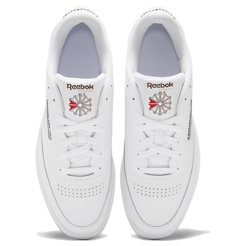 Reebok Club C 85 Cloud White Cloud White Trail Brown Sneakers FZ6012