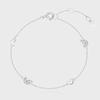 Mini Tulli Silver White Bracelet TBPSVW00314M