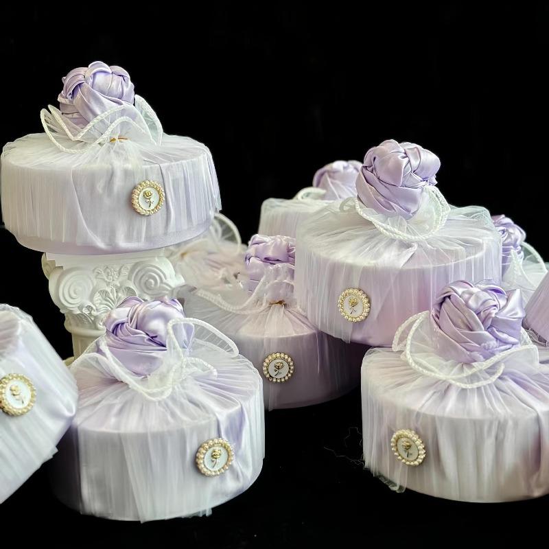 4/8 Stück Runde Acrylgläser mit Deckeln 13,6 cm Ausstellungs-Schmuck-Organizer-Behälter für Hochzeitsgeschenke, Party-Leckereien, Perlen & Bastelbedarf