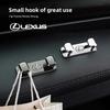 Car Double Hooks Organizer Alloy Hook Hanging Storage For F SPORT ES RX NX LS UX LM LX GX LC RZ IS CT GS RC HS SC TX LBX