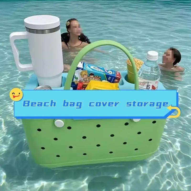 Top Cup Holder Tray Accessories for Bogg Bag X-Large Waterproof EVA & Phone Holder Fit for Stanley Cup - Organizer for Bogg Bag