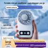 Ice Pack Portable USB Handheld Fan - Strong Wind Cooling for Outdoors