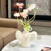 Nordic Ceramic Vase Abstract Art Ornament Living Room Tea Table Dining Table Flower Arrangement Utensils Home Decoration