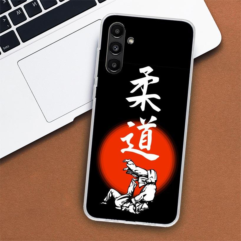 Judo Jiu Jitsu BJJ Brazilian Phone Case For Samsung Galaxy A51 A71 A50 A70 A40 A30 A20E A10 A41 A31 A21S A11 A01 A6 A8 + A7 A9 P