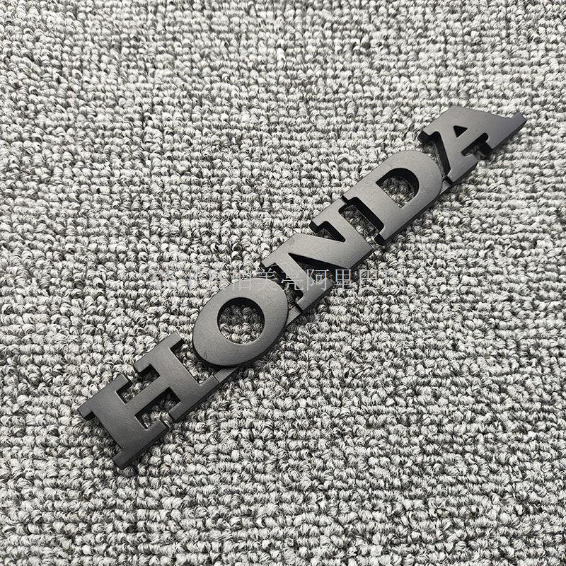Honda 1.8i-VTEC Matte Black Side Emblem - Black Warrior Edition