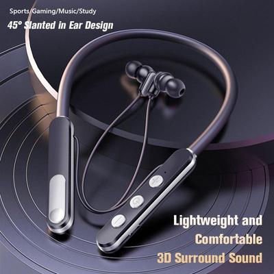 Paměťový pásek na krk Sluchátka ENC Redukce šumu HD Volání Magnetická sluchátka Hlasový asistent Do uší Sportovní sluchátka Herní sluchátka