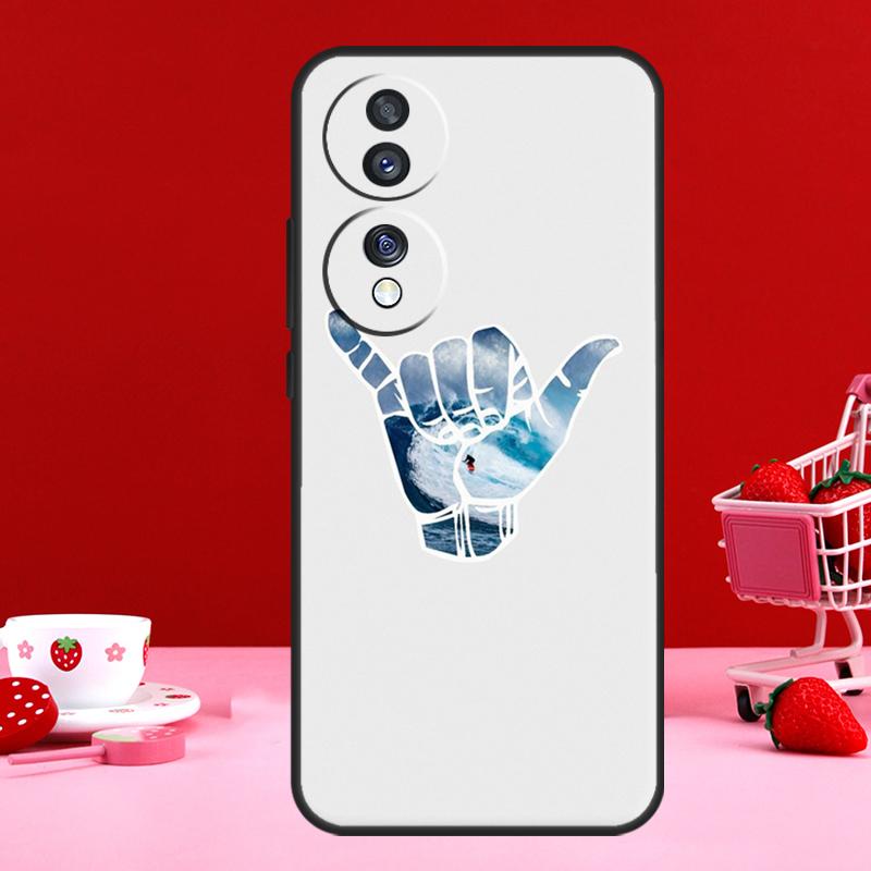 

Серфер Серфинг Hang Loose Shaka Для Honor Magic 7 Lite 6 5 8 Pro Чехол Для Honor Win 200 400 90 70 50 X8b X8c X9a X9b X9c X9d Honor 90 Lite