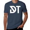 Dark Tranquillity White Monogram Logo Tshirt Big Size Simple Tshirt