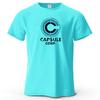 Cotton Fun Printed Japanese Anime Men's T-shirt Summer Street Top Fashion Brand T-shirt Clothing, Versatile Trendy Styles