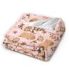 Capybara  Blankets  Warm Soft Street Trend Plush Throw Blanket For Kids Home Decor Flannel Bedspread Bed Cover