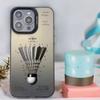Personalized Badminton Is Suitable for The 15pro Apple 16promax Phone Case 14plus/13 Niche 12pro