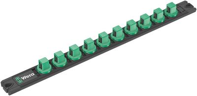 WERA Drive Socket Storage with Magnetic Rail 10-Pack 1/2" (136422)