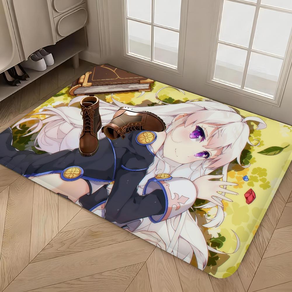 Re Zero Anime Room Mats Retro Multiple Choice Living Room Kitchen Rug Non-Slip Welcome Rug