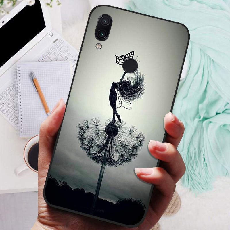 For Xiaomi Redmi Note 7 Pro Case Shockproof Silicone TPU Back Cover For Redmi Note7 7Pro Note7Pro Couqe Funda Protective Capa