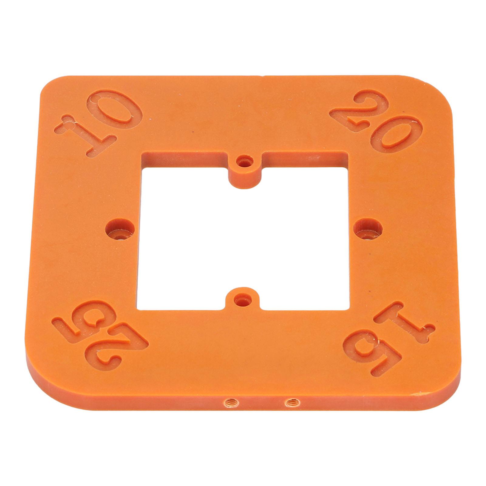 

4 in 1 Round Corner Radius Template R10 R15 R20 R25 Wooden Board Corner Routing Template for