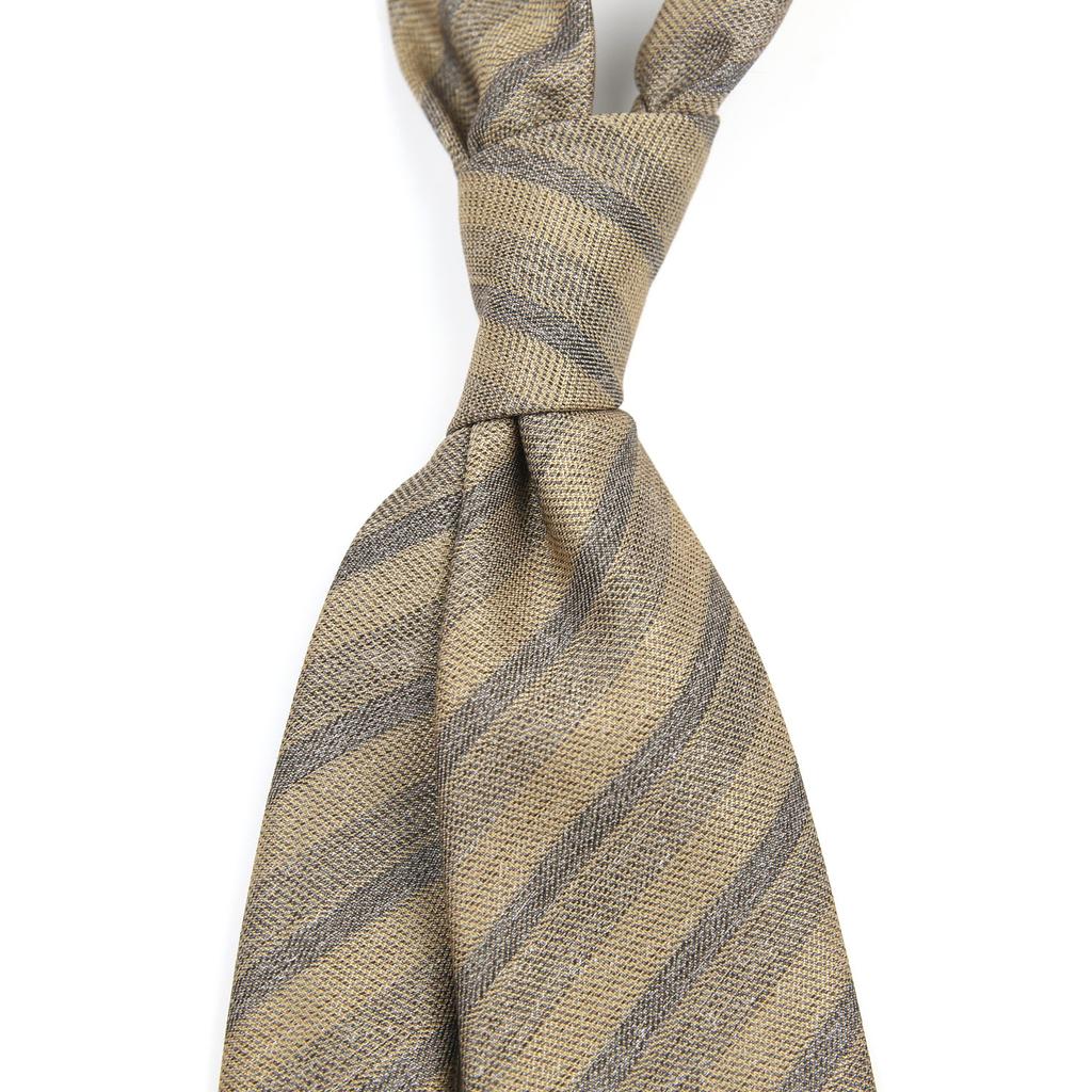 High Sense Men'S Business Casual Dress Cotton Striped Professional Handsome Casual 8Cm Suit And Tie