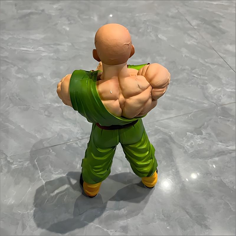 32cm/12.6inch Anime Dragon Ball Z Tien Shinhan Figure Tien Shinhan Kikoho Action Figures Gk Statue Collection Model Toys Gifts