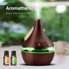 300ml Portable USB Humidifier & Aromatherapy Diffuser  2 in 1 for Home, Office & Travel, Includes Essential Oils, Ultra Quiet Pe