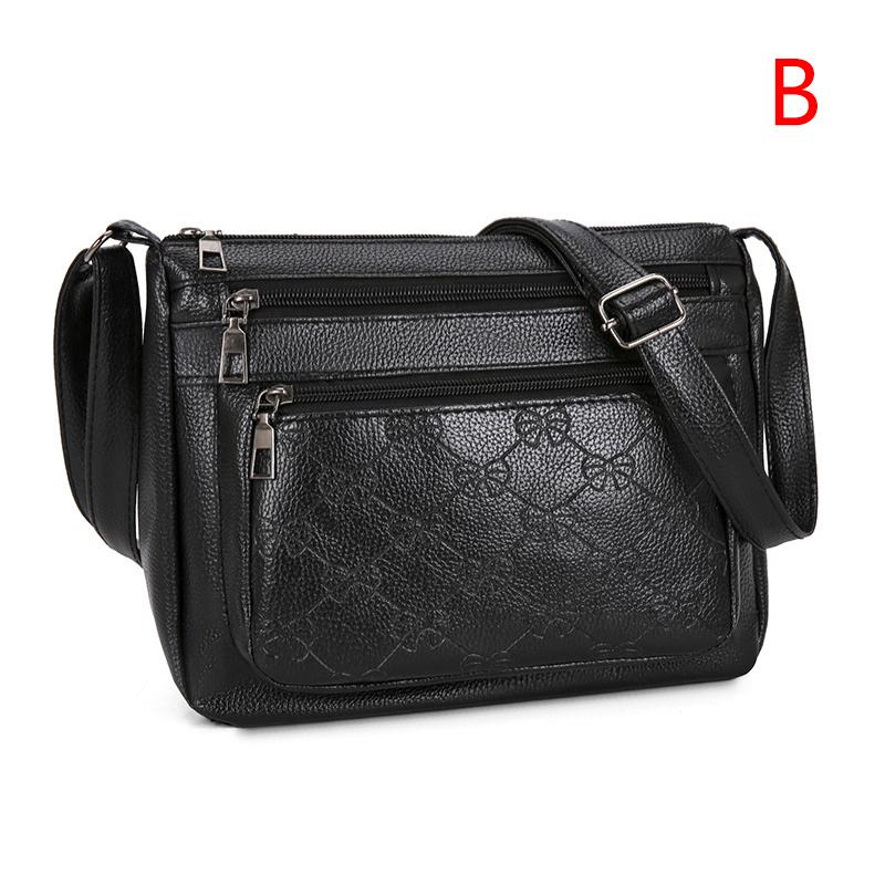 Women S Bag Middle-Aged Bag Mother S Bag Multi-Layer Large Capacity Single Shoulder Crossbody Mother-In-Law Buy Vegetable Bag