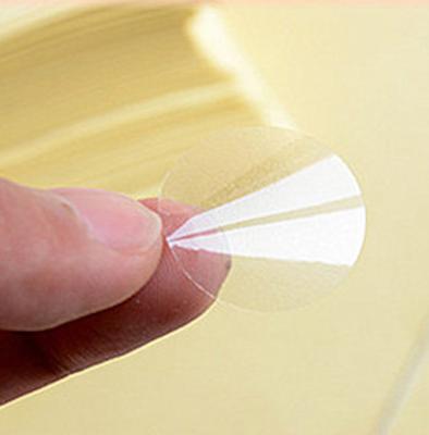 Kreativ Celleforsegling Rund Kommerciel Kompakt Ark der Optager Plads Forseglinger, Kuverter, Gennemsigtig, Breve, Brug, 3,0 cm, 30 mm, Lad Være (500 Ark)
