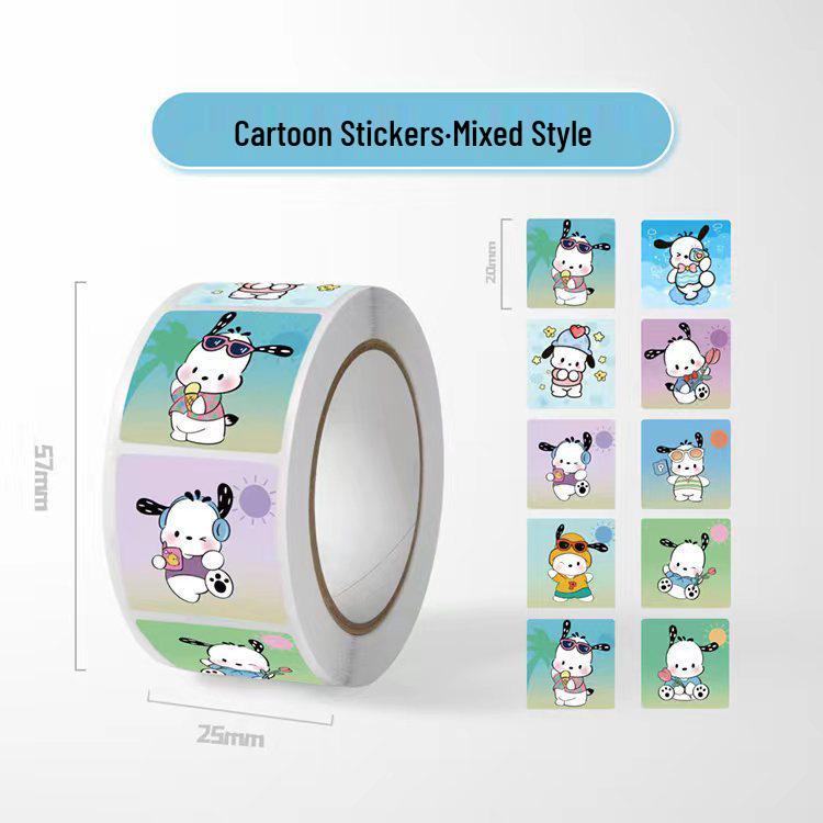 Sanrio StellaLou, Cinnamoroll und Kuromi Geschenk Belohnung Siegelaufkleber